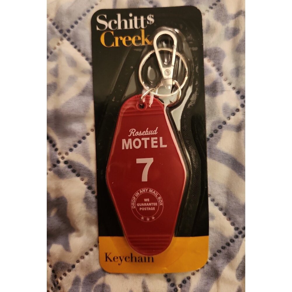 Schitts Creek Keychain NWT